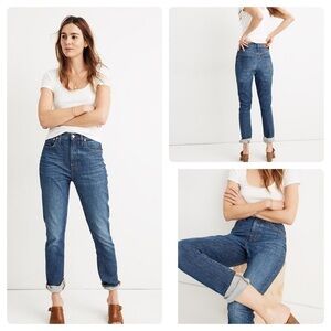 New Madewell 10” The High-Rise Slim Boy Jean